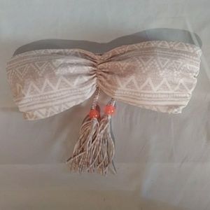 Victoria's Secret Reversible Bandeau Swim Top